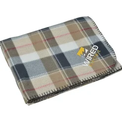 Aberdeen Fleece Blanket - Embroidered