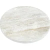 Absorbent Stone Coaster - Round - Whitewashed Wood