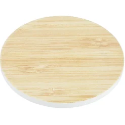 Absorbent Stone Coaster - Round - Bamboo