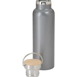 Accord Vacuum Bottle with Wood Lid - 21 oz