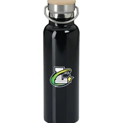 Accord Vacuum Bottle with Wood Lid - 21 oz - Full Color