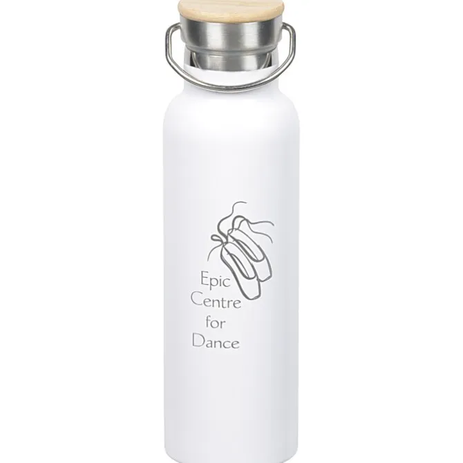 Accord Vacuum Bottle with Wood Lid - 21 oz - Laser Engraved - 24 hr