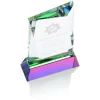Achievement Crystal Award - 6 inches - 24 hr