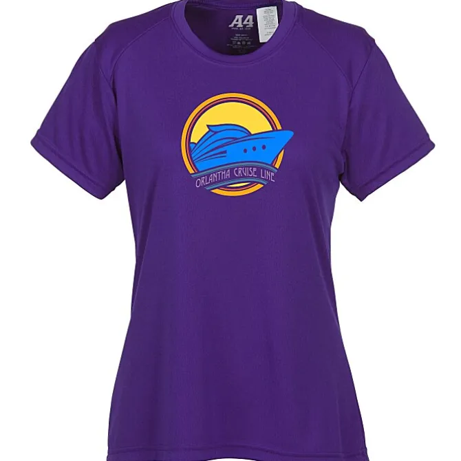 A4 Cooling Performance Tee - Ladies' - Full Color