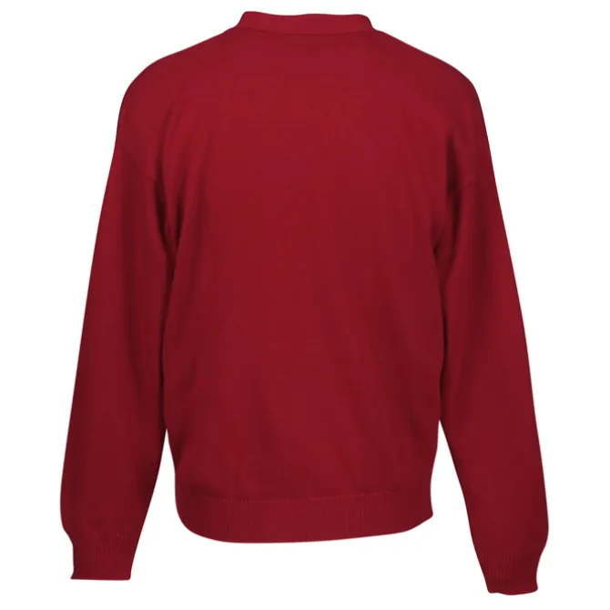 Acrylic V-Neck Cardigan - Men's - 24 hr