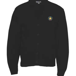 Acrylic V-Neck Cardigan with Pockets - Men's - 24 hr