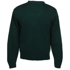 Acrylic V-Neck Cardigan with Pockets - Men's - 24 hr