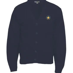Acrylic V-Neck Cardigan with Pockets - Men's - 24 hr