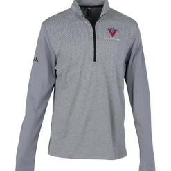 adidas Heather Block Print 1/4-Zip Pullover