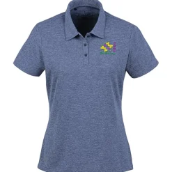 adidas Heathered Polo - Ladies'