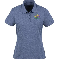 adidas Heathered Polo - Ladies'