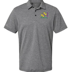 adidas Heathered Polo - Men's