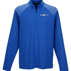 adidas Shoulder Stripe 1/4-Zip Pullover - Men's