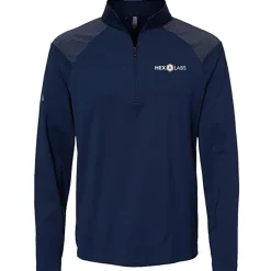 adidas Shoulder Stripe 1/4-Zip Pullover - Men's