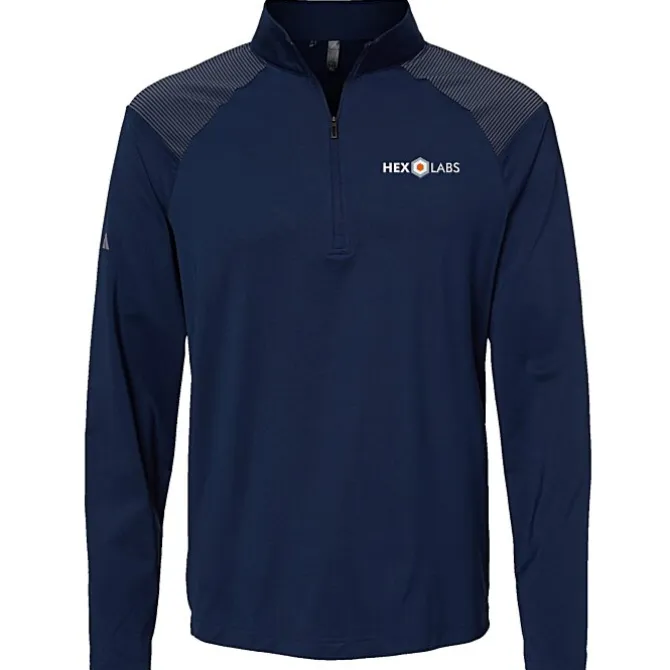 adidas Shoulder Stripe 1/4-Zip Pullover - Men's