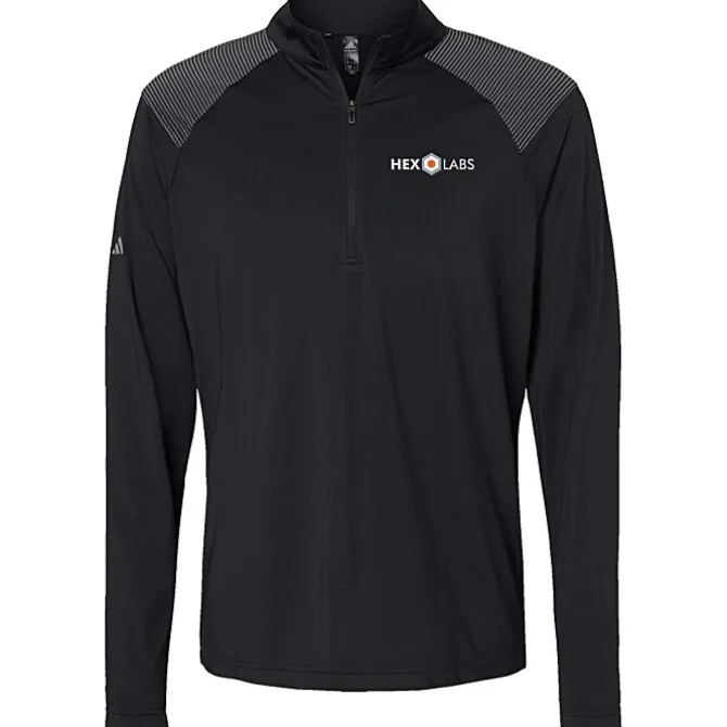 adidas Shoulder Stripe 1/4-Zip Pullover - Men's