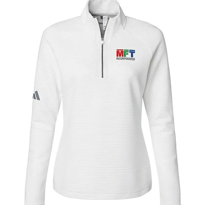 adidas Spacer 1/4-Zip Pullover - Ladies'