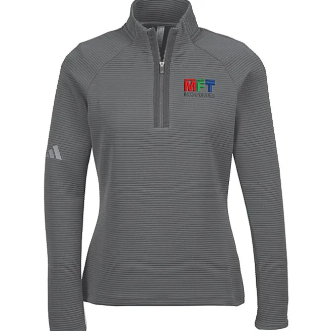 adidas Spacer 1/4-Zip Pullover - Ladies'