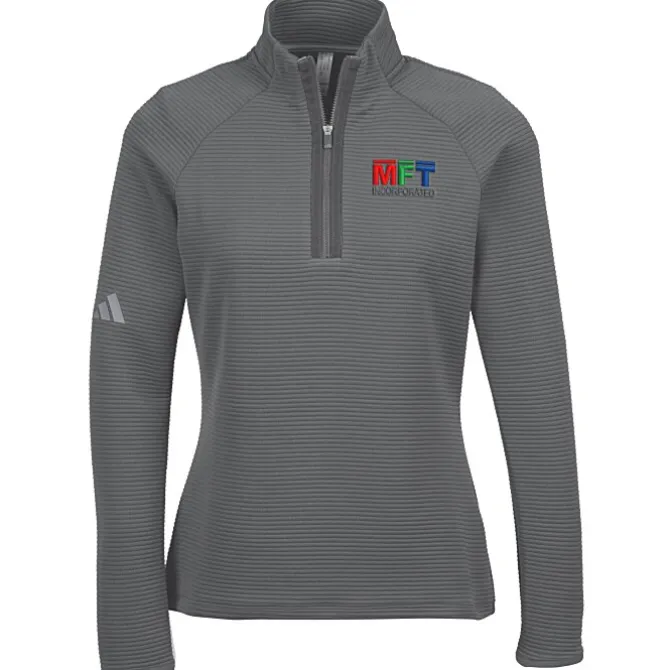 adidas Spacer 1/4-Zip Pullover - Ladies'