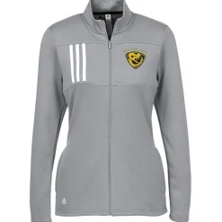 adidas 3-Stripes Double Knit Full-Zip Jacket - Ladies'