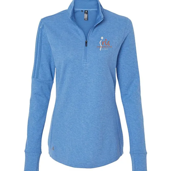 adidas 3-Stripes 1/4-Zip Pullover - Ladies'