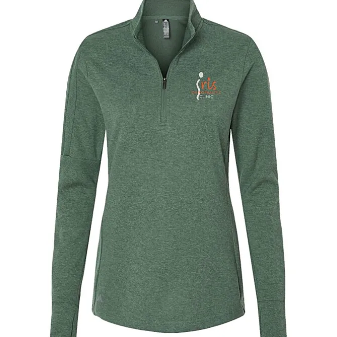 adidas 3-Stripes 1/4-Zip Pullover - Ladies'