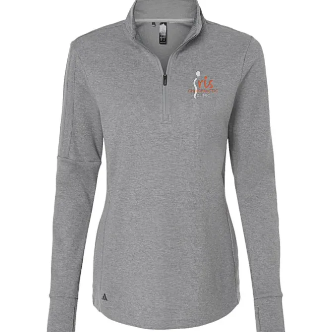 adidas 3-Stripes 1/4-Zip Pullover - Ladies'