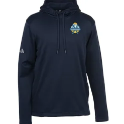 adidas Textured Mixed Media Hoodie