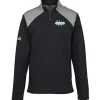 adidas Textured Mixed Media 1/4-Zip Pullover - Men's