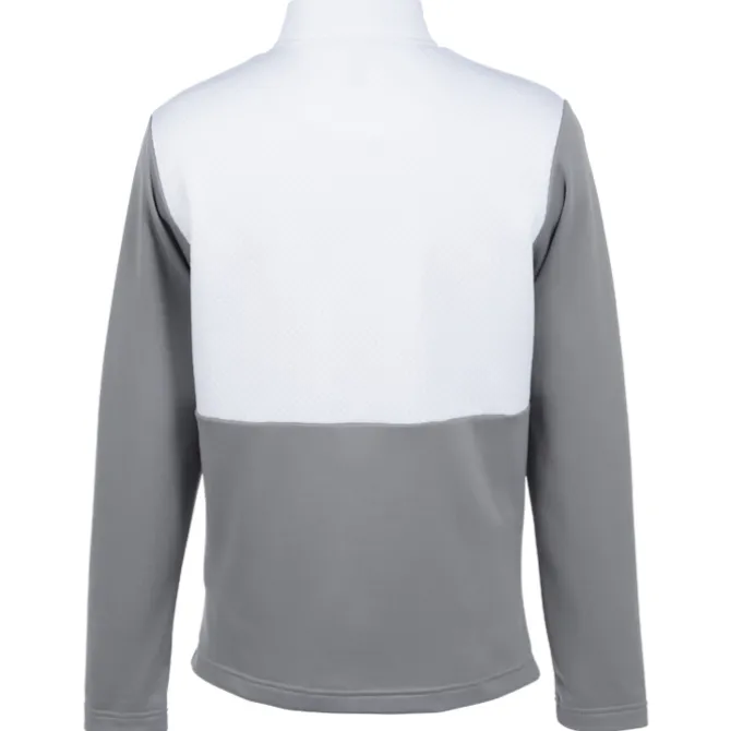 adidas Textured Mixed Media 1/4-Zip Pullover - Men's