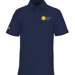 adidas Textured Stripe Polo - Men's