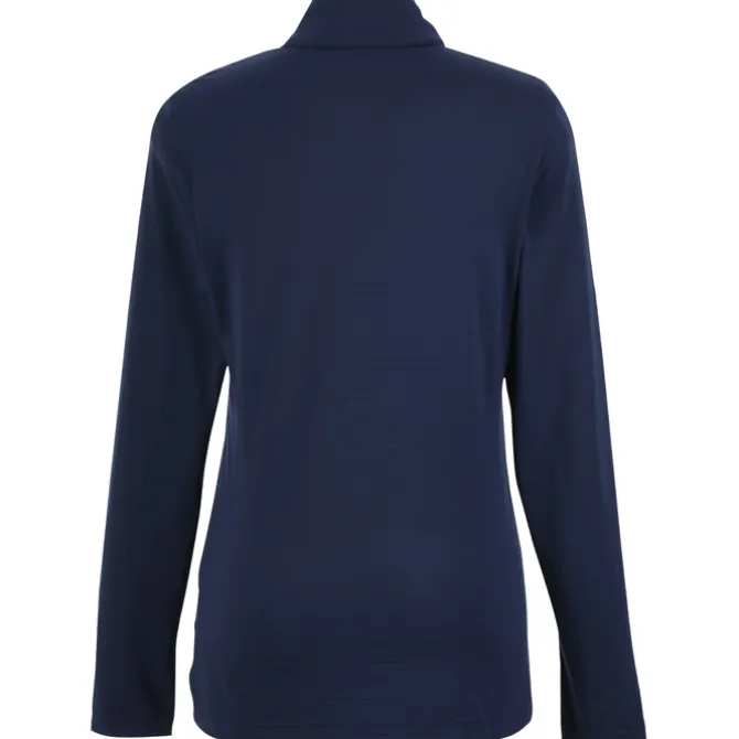 adidas Textured Stripe 1/4-Zip Pullover - Ladies'