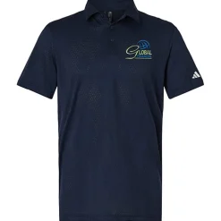 adidas Ultimate365 Textured Diamond Jacquard Polo