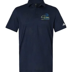 adidas Ultimate365 Textured Diamond Jacquard Polo