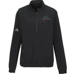 adidas Woven 1/2-Zip Pullover Jacket - Ladies'