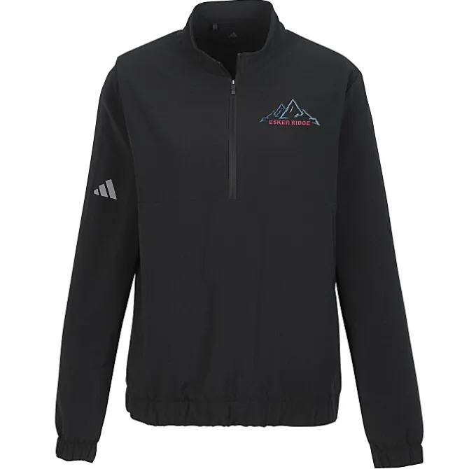 adidas Woven 1/2-Zip Pullover Jacket - Ladies'