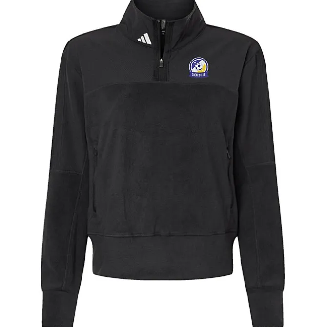 adidas 1/4-Zip Fleece Sweatshirt - Ladies'