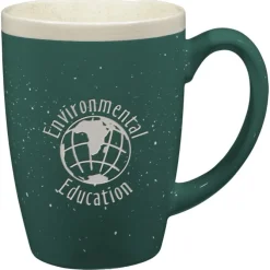 Adobe Ceramic Mug - 14 oz - Deep Etch