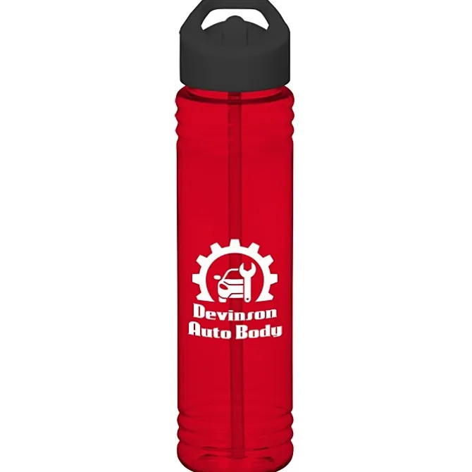 Adventure Bottle with Flip Straw Lid - 32 oz