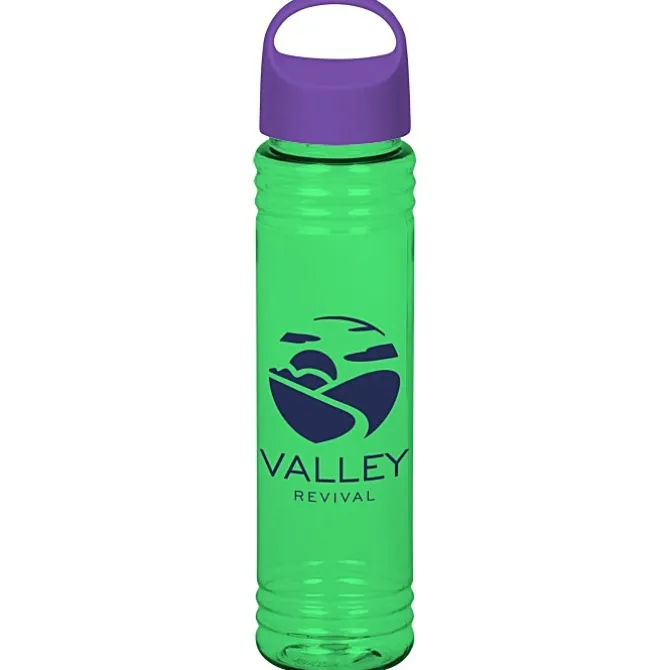 Adventure Bottle with Oval Crest Lid - 32 oz