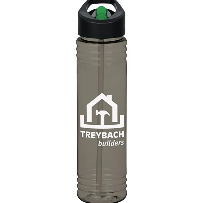 Adventure Bottle with Two-Tone Flip Straw Lid - 32 oz