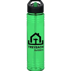 Adventure Bottle with Two-Tone Flip Straw Lid - 32 oz