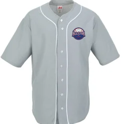 A4 Full Button Baseball Shirt