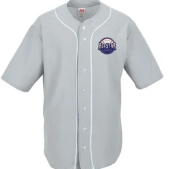 A4 Full Button Baseball Shirt