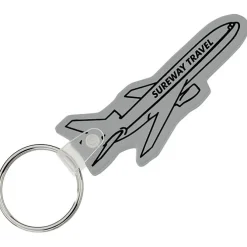 Airplane Soft Keychain - Opaque