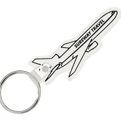 Airplane Soft Keychain - Opaque