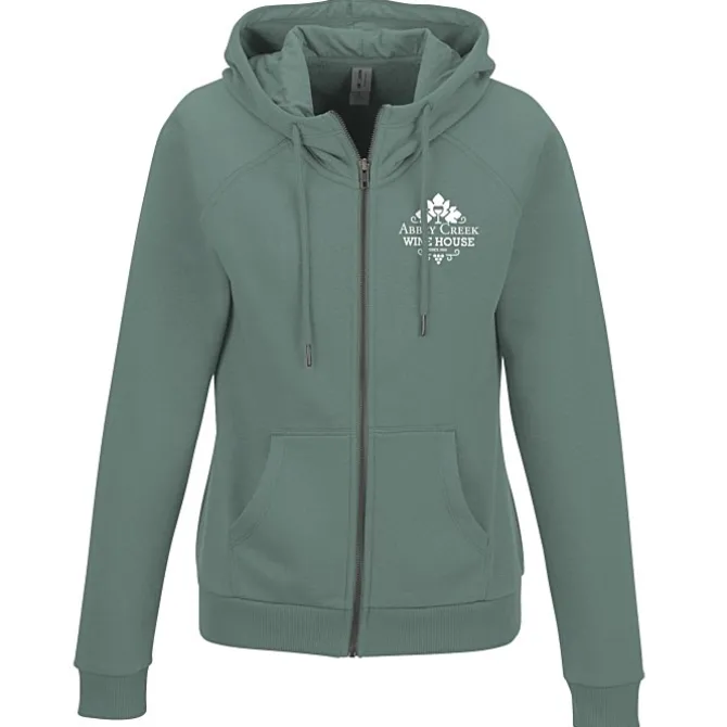 Allmade CVC Fleece Full-Zip Hoodie - Ladies'
