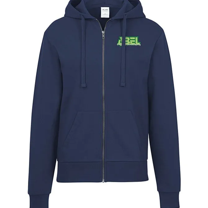 Allmade French Terry Full-Zip Hoodie - Embroidered