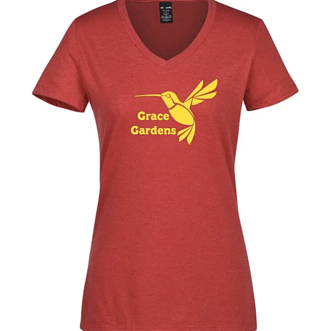 Allmade Tri-Blend V-Neck T-Shirt - Ladies'