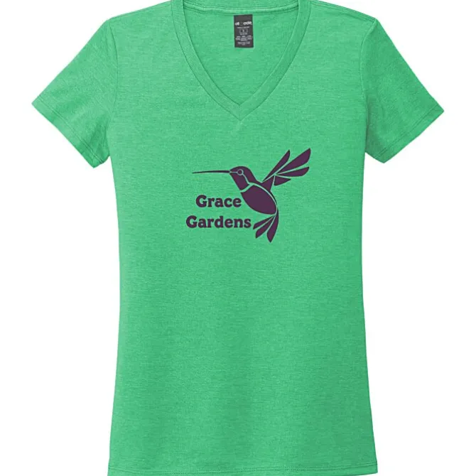 Allmade Tri-Blend V-Neck T-Shirt - Ladies'